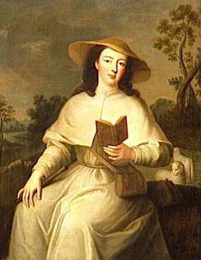 Jean-Baptiste Santerre Portrait de Louise Adeaide d'Orleans France oil painting art